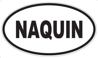 NAQUIN - Oval Magnet