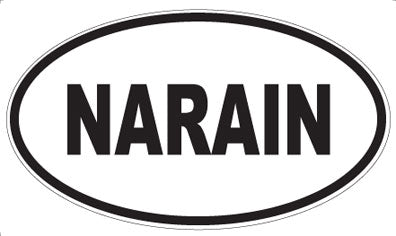 NARAIN - Oval Magnet