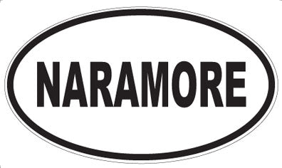 NARAMORE - Oval Sticker