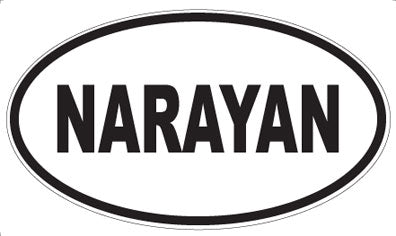 NARAYAN - Oval Magnet