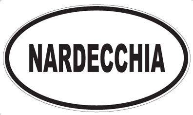 NARDECCHIA - Oval Magnet