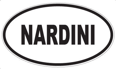NARDINI - Oval Sticker
