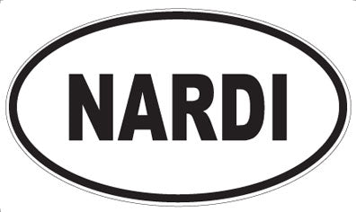 NARDI - Oval Magnet