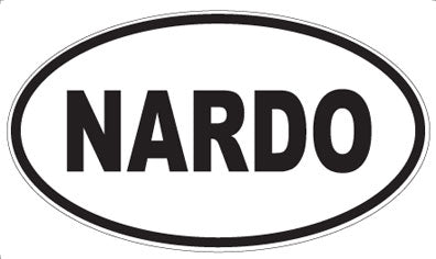 NARDO - Oval Sticker