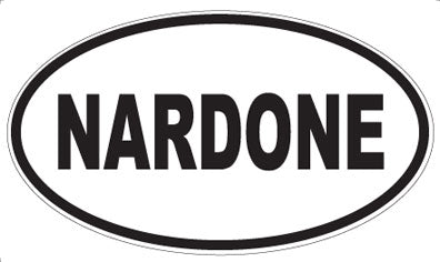 NARDONE - Oval Magnet