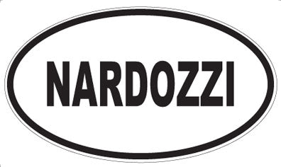 NARDOZZI - Oval Magnet