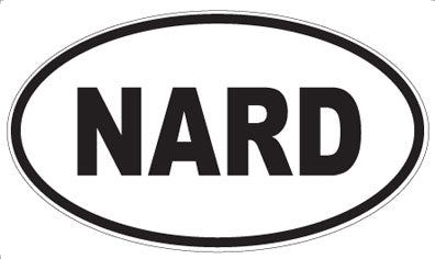 NARD - Oval Magnet