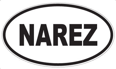 NAREZ - Oval Sticker