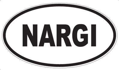 NARGI - Oval Magnet