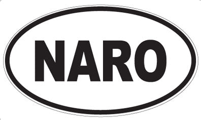 NARO - Oval Sticker