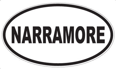 NARRAMORE - Oval Sticker