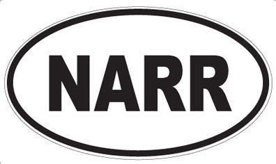 NARR - Oval Magnet
