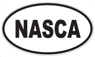 NASCA - Oval Sticker