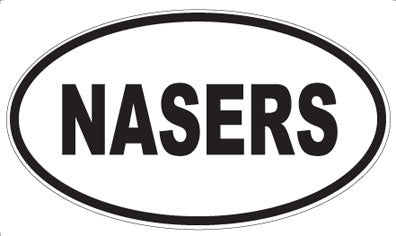 NASERS - Oval Sticker