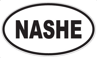 NASHE - Oval Magnet