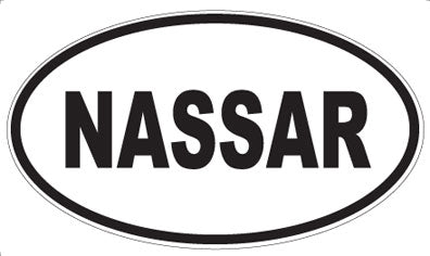 NASSAR - Oval Magnet