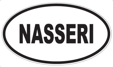 NASSERI - Oval Magnet