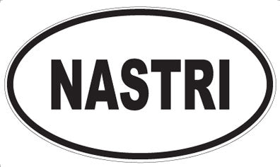 NASTRI - Oval Magnet