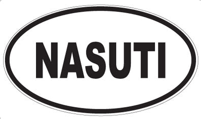 NASUTI - Oval Magnet