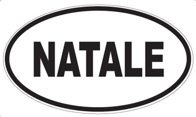 NATALE - Oval Magnet