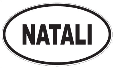 NATALI - Oval Magnet