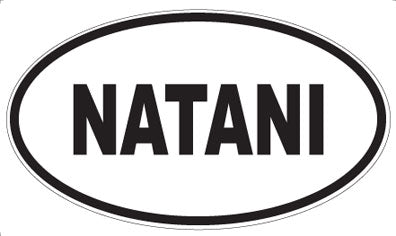 NATANI - Oval Magnet