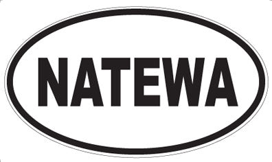 NATEWA - Oval Magnet