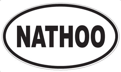 NATHOO - Oval Magnet