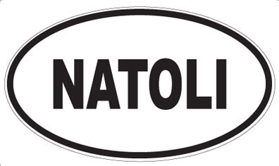 NATOLI - Oval Magnet