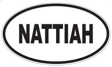 NATTIAH - Oval Magnet