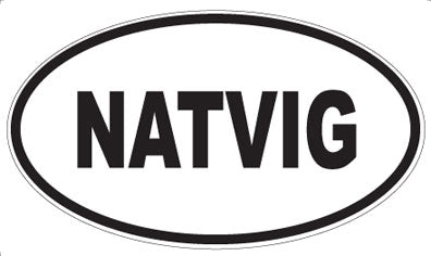 NATVIG - Oval Magnet