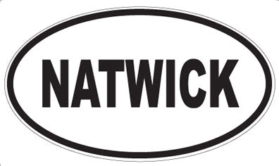 NATWICK - Oval Magnet