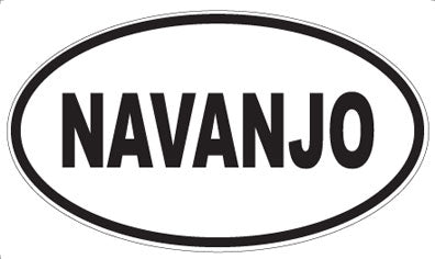 NAVANJO - Oval Magnet