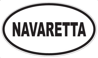 NAVARETTA - Oval Magnet