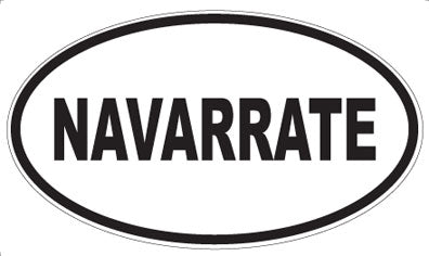 NAVARRATE - Oval Magnet