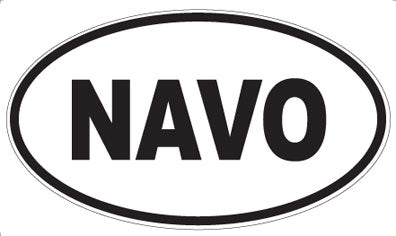 NAVO - Oval Magnet