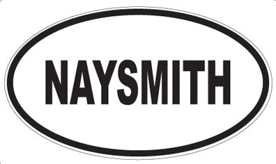NAYSMITH - Oval Magnet
