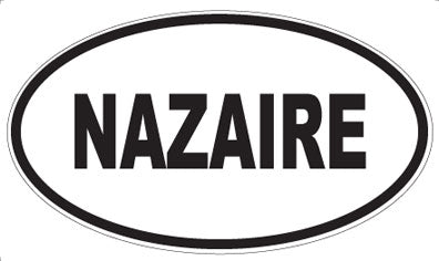 NAZAIRE - Oval Sticker