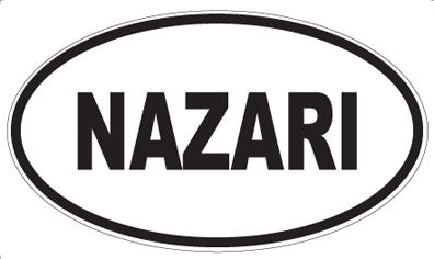 NAZARI - Oval Magnet