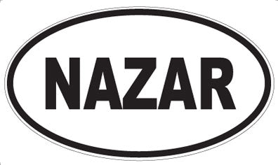 NAZAR - Oval Magnet