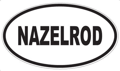 NAZELROD - Oval Sticker