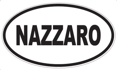 NAZZARO - Oval Magnet