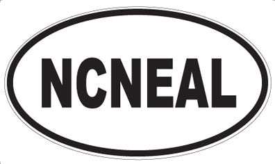 NCNEAL - Oval Sticker