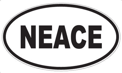 NEACE - Oval Magnet