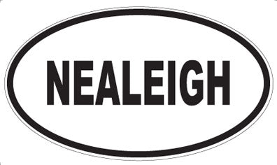 NEALEIGH - Oval Sticker