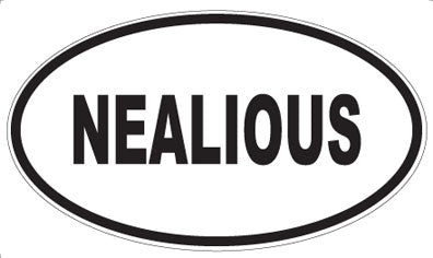 NEALIOUS - Oval Sticker