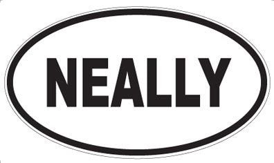 NEALLY - Oval Magnet