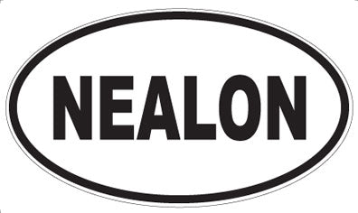 NEALON - Oval Sticker