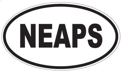 NEAPS - Oval Sticker