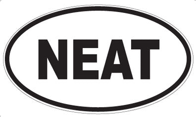 NEAT - Oval Magnet